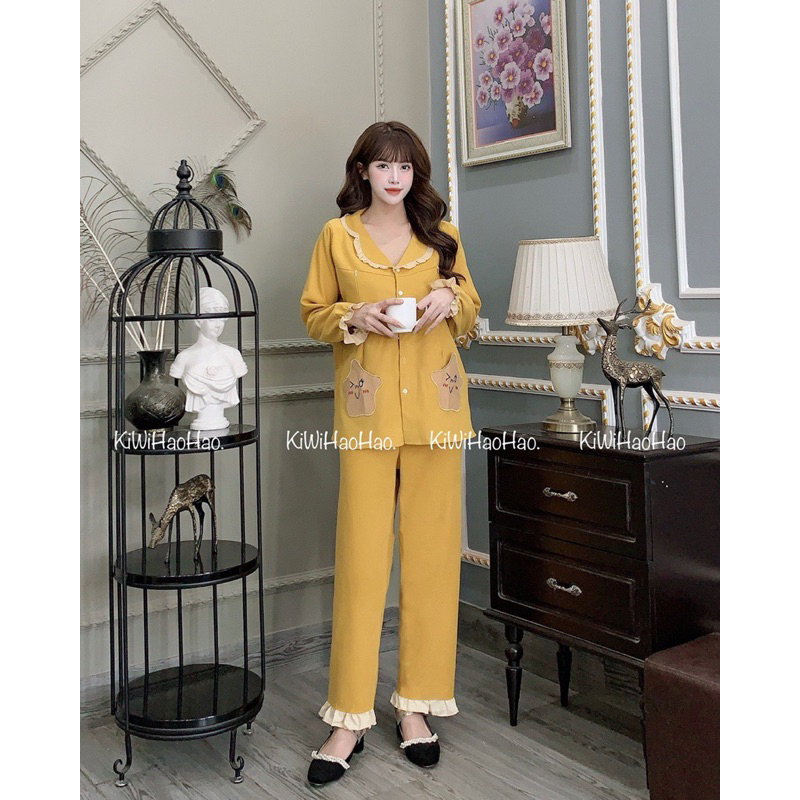 BỘ BẦU-BỘ SAU SINH- NHUNG TĂM DÀI CỔ BẺ TÚI SAO-3 màu