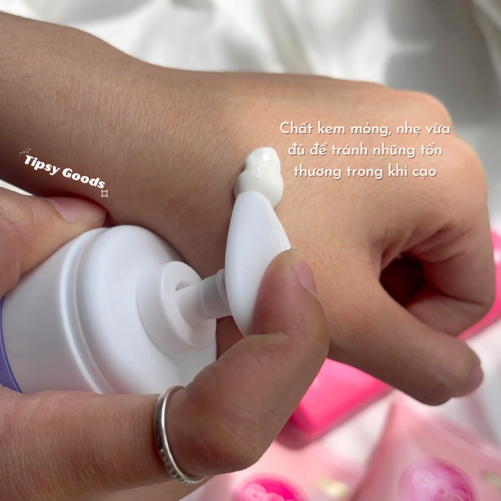 Kem Cạo EOS Bơ Hạt Mỡ Cho Toàn Thân Và Vùng Bikini Hạn Chế Tổn Thương Bề Mặt Da Trong Khi Cạo