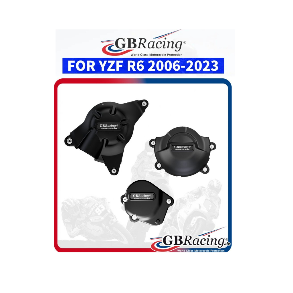 NEW - ốp lốc máy Yamaha R6 - ốp bảo vệ lốc máy Yamaha R6 - GBracing