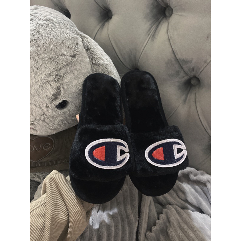 Dép lông thêu thom chó,miu,champion  đọc mô tả