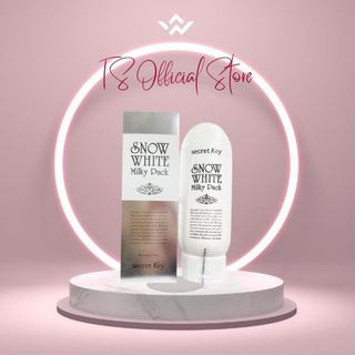 Kem Dưỡng Ẩm Kem Snow White Milky Pack, Ủ Trắng Secret Key Snow White Milky Pack