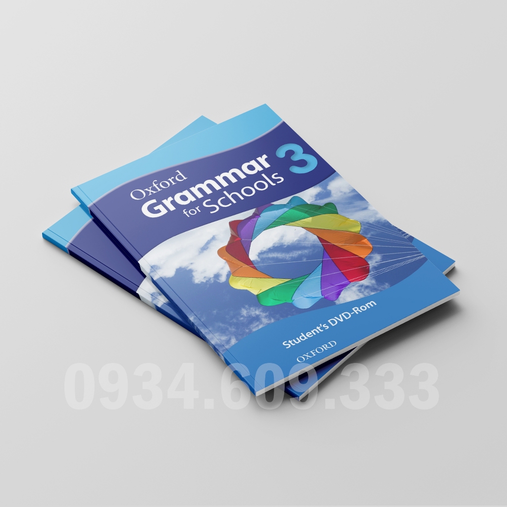 Oxford Grammar for School - giấy couche in màu đẹp kèm bản nghe Audio