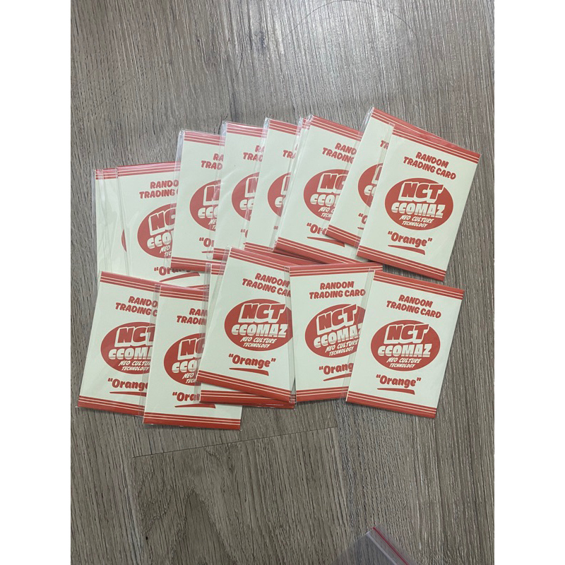 Bộ sưu tập card bo góc NCT CCOMAZ trading ver cam nguyên seal