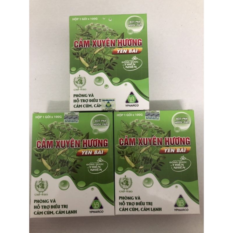 Bột tắm cảm Xuyên Hương - Yên Bái cho bé