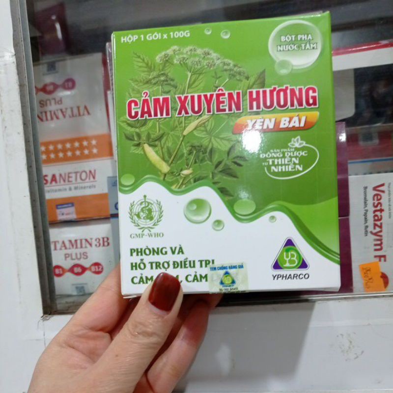 Bột tắm cảm Xuyên Hương - Yên Bái cho bé