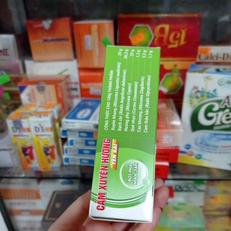 Bột tắm cảm Xuyên Hương - Yên Bái cho bé