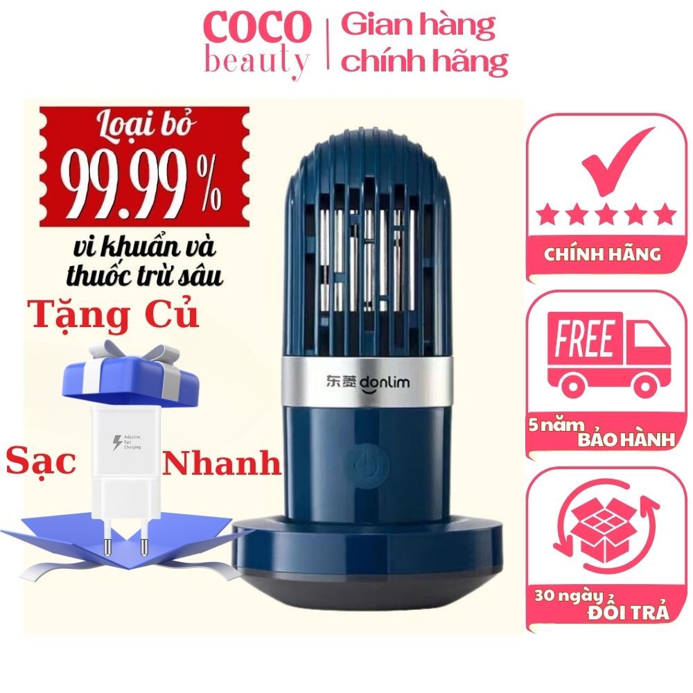 Máy khử khuẩn thực phẩm Donlim Plus, máy rửa rau củ quả, khử trùng thực phẩm tiệt trùng hoa quả loại bỏ vi khuẩn có hại