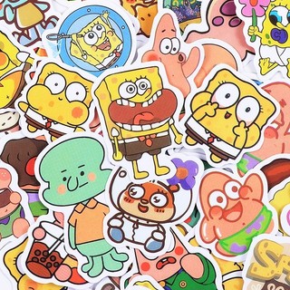 Set 100 miếng sticker hình dán chống nước
