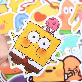 Set 100 miếng sticker hình dán chống nước
