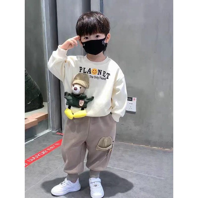 Set bộ bé trai sành điệu