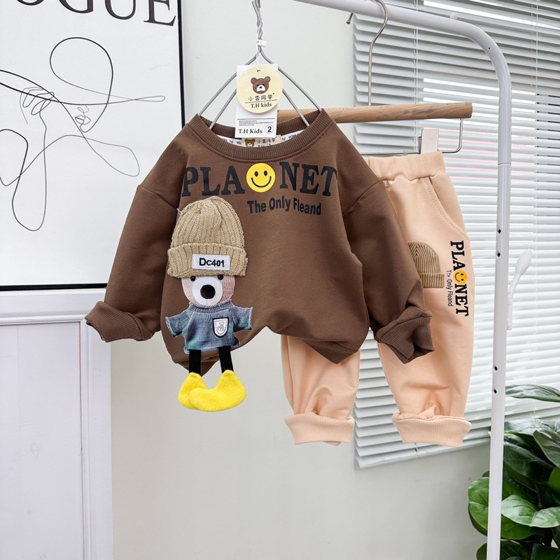 Set bộ bé trai sành điệu