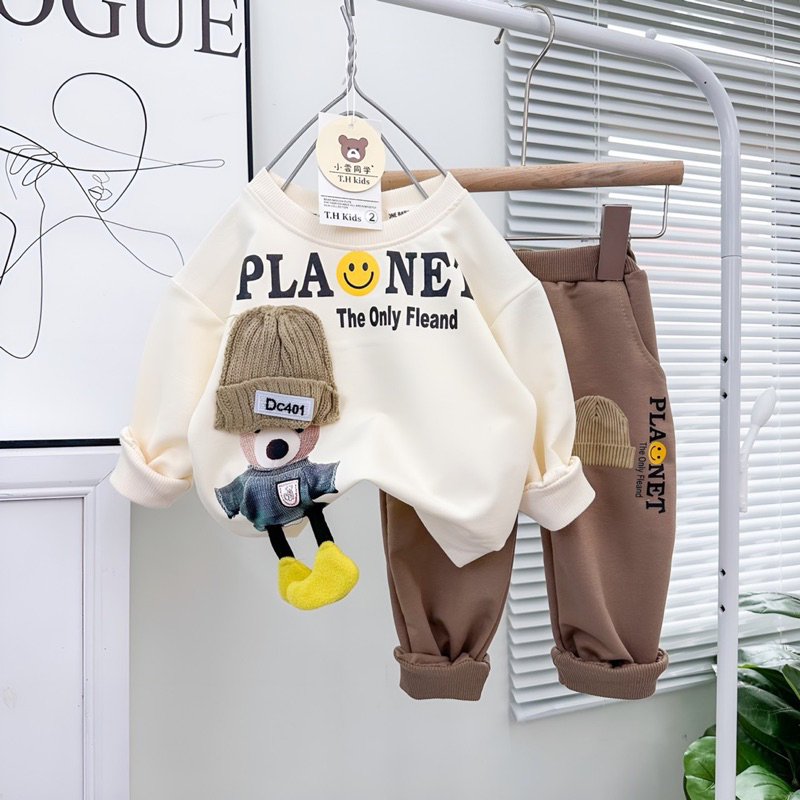 Set bộ bé trai sành điệu