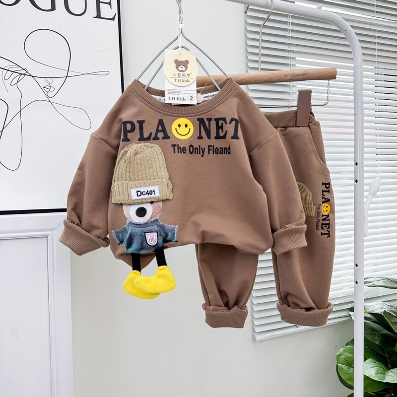 Set bộ bé trai sành điệu