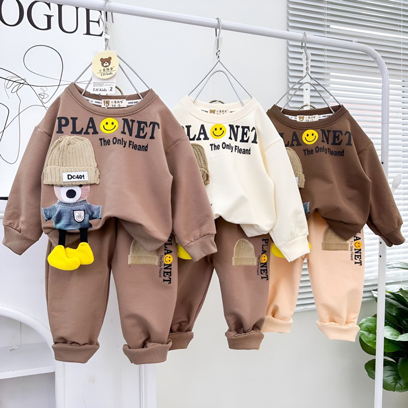 Set bộ bé trai sành điệu
