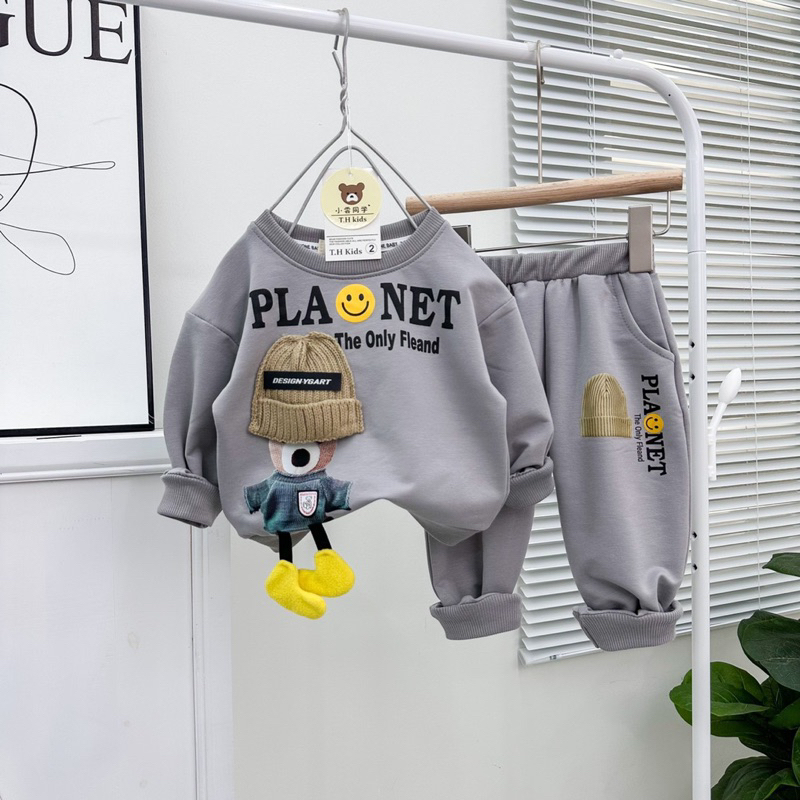 Set bộ bé trai sành điệu