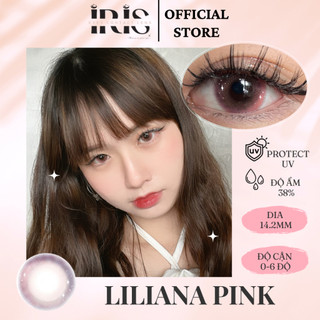 Kính áp tròng cao cấp IRIS Liliana Pink Lens | Có độ cận từ 0 - 5 độ