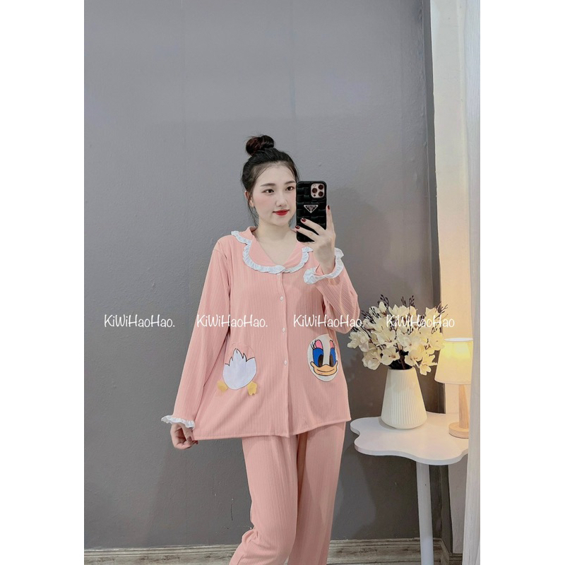 BỘ BẦU-BỘ SAU SINH- THUN TĂM DÀI CỔ BẺ TÚI VỊT -4 màu