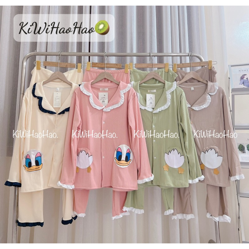 BỘ BẦU-BỘ SAU SINH- THUN TĂM DÀI CỔ BẺ TÚI VỊT -4 màu