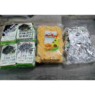 (Thời Trang)combo khách đặt(rong biển,cơm cháy,lương khô)