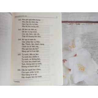 Sách Kinh Pháp Cú (bìa mềm, đỏ)