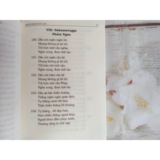 Sách Kinh Pháp Cú (bìa mềm, đỏ)