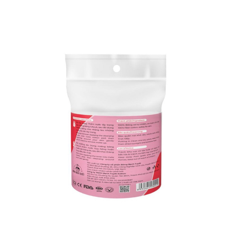 BÔNG TẨY TRANG CALLA CÁC LOẠI