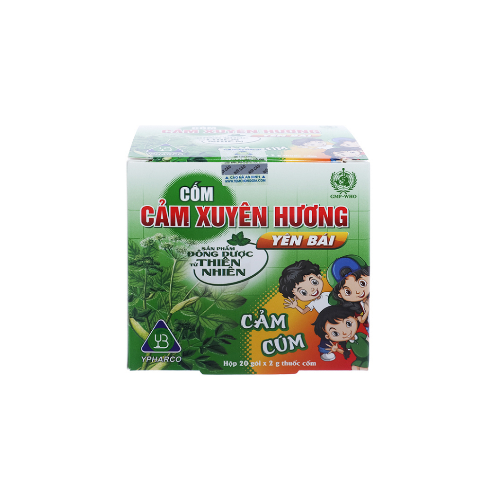 Cốm Cảm Xuyên Hương Yên Bái cảm cúm, cảm lạnh