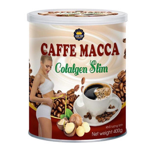 Sữa bột cafe Macca Collagen slim 400g hỗ trợ giảm cân giảm mỡ hiệu quả