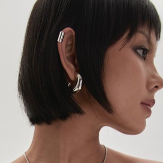 Khuyên tai thép không gỉ - Khoen tròn trơn bản dày (giá 1cặp) - Nepherteti