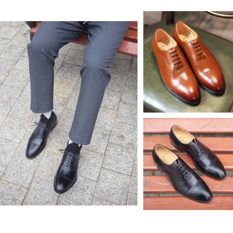 Giày tây cột dây nam da bò nguyên tấm cao cấp Toroshoes Series M626 ( nhiều màu, nhiều lựa chọn, siêu đẹp)