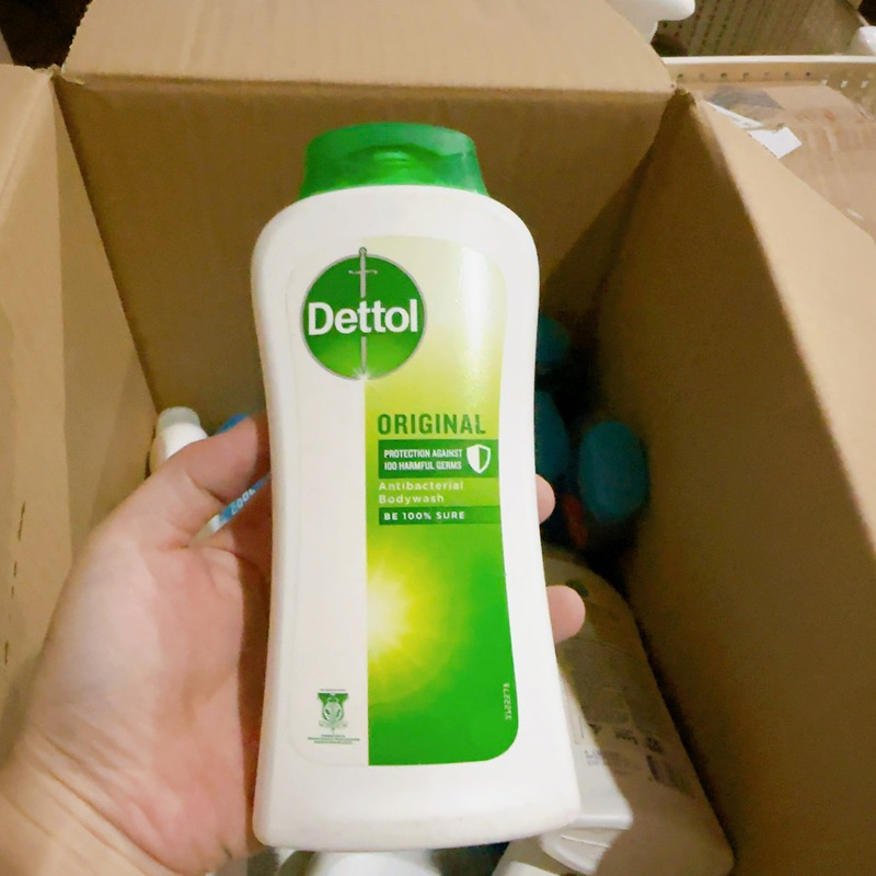Sữa tắm gội Dettol kháng khuẩn chai 200g