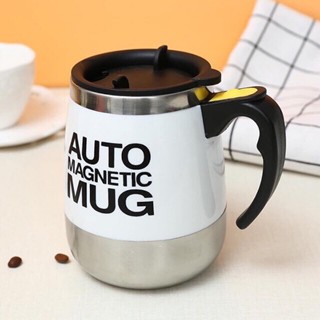 Cốc Tự Khuấy, Ly Khuấy Tự Động Thông Minh Pha Cafe, Sữa,... dung tích 400ml tự khuấy cánh quạt