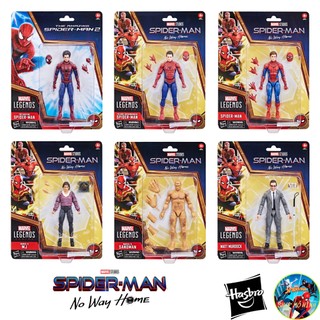 Mô Hình Marvel Legends: Tom Andrew Tobey Sandman MJ Matt Murdock Spider Man No Way Home - Spiderman 2 Chính Hãng Hasbro