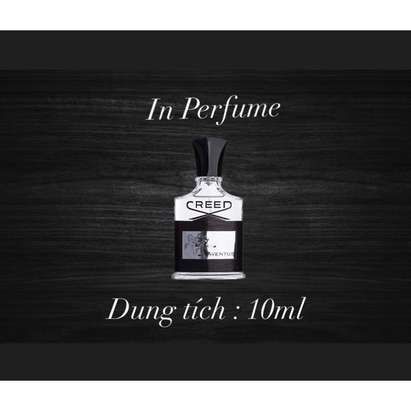 Nước Hoa Nam Chiết 10ml Creed Aventus | In Perfume