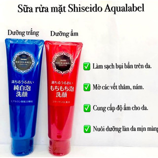 Sữa Rửa Mặt Aqualabel Shiseido Nhật Bản