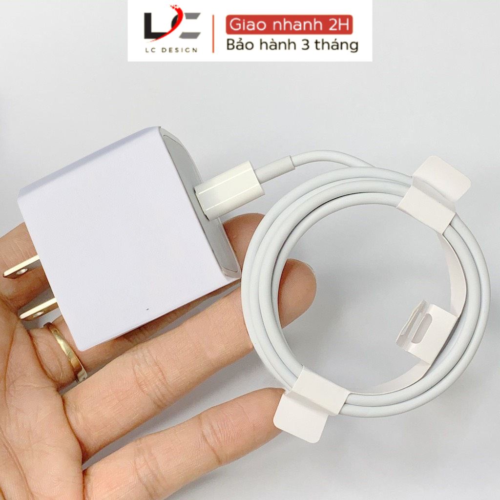 [Loại Tốt] Bộ Sạc Nhanh PD 20W USB-C (Bảo Hành 24 Tháng), Chính Hãng LC DESIGN