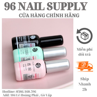 Base Top Cứng Móng Hoa Hồng - Bộ Dung Dịch Base Liên Kết Hoa Hồng, Top Bóng Hoa Hồng