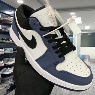 Giày jd xanh tím than thấp cổ, cao cổ , giày jd1 xanh navy cao cổ thấp cổ full box bill 2023 - yabi_boutique