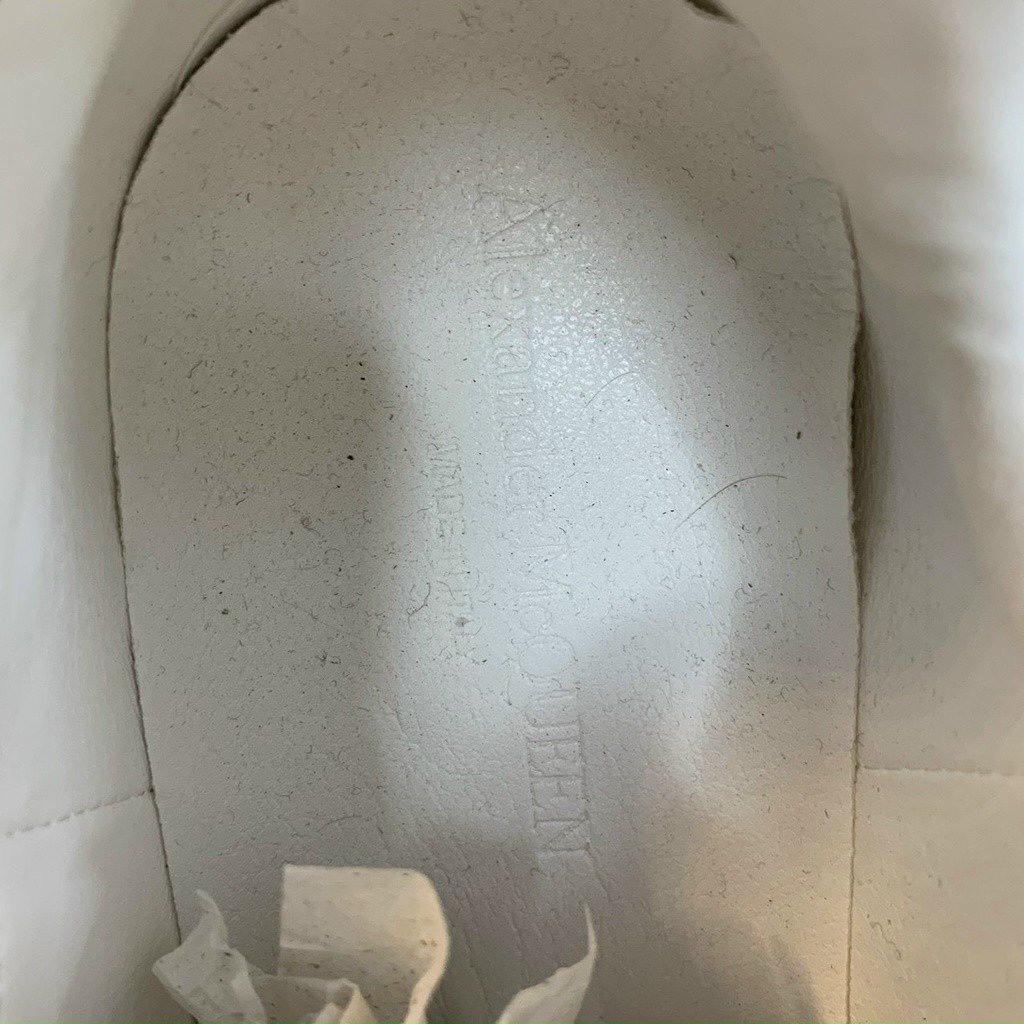 Giày Sneaker MCQ Trắng Gót Đen Nam Nữ, Giày thể thao thời trang Hàng cao cấp Full Box + Bill - Yabi_Boutique