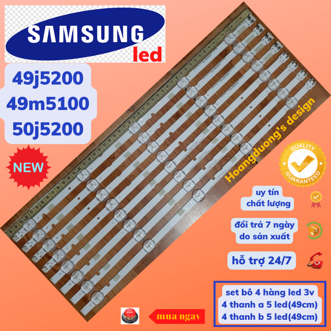 Thanh led tivi samsung49j5200,49m5100,50j5200-dthoangduong.