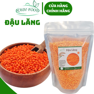 500g đậu lăng hadifood - đậu lăng đỏ hữu cơ