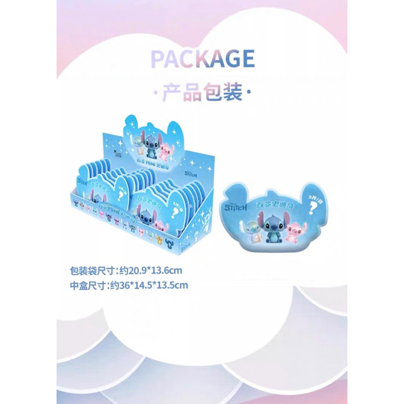 Grand Jester x Stitch mini Series 1 mô hình trưng bày