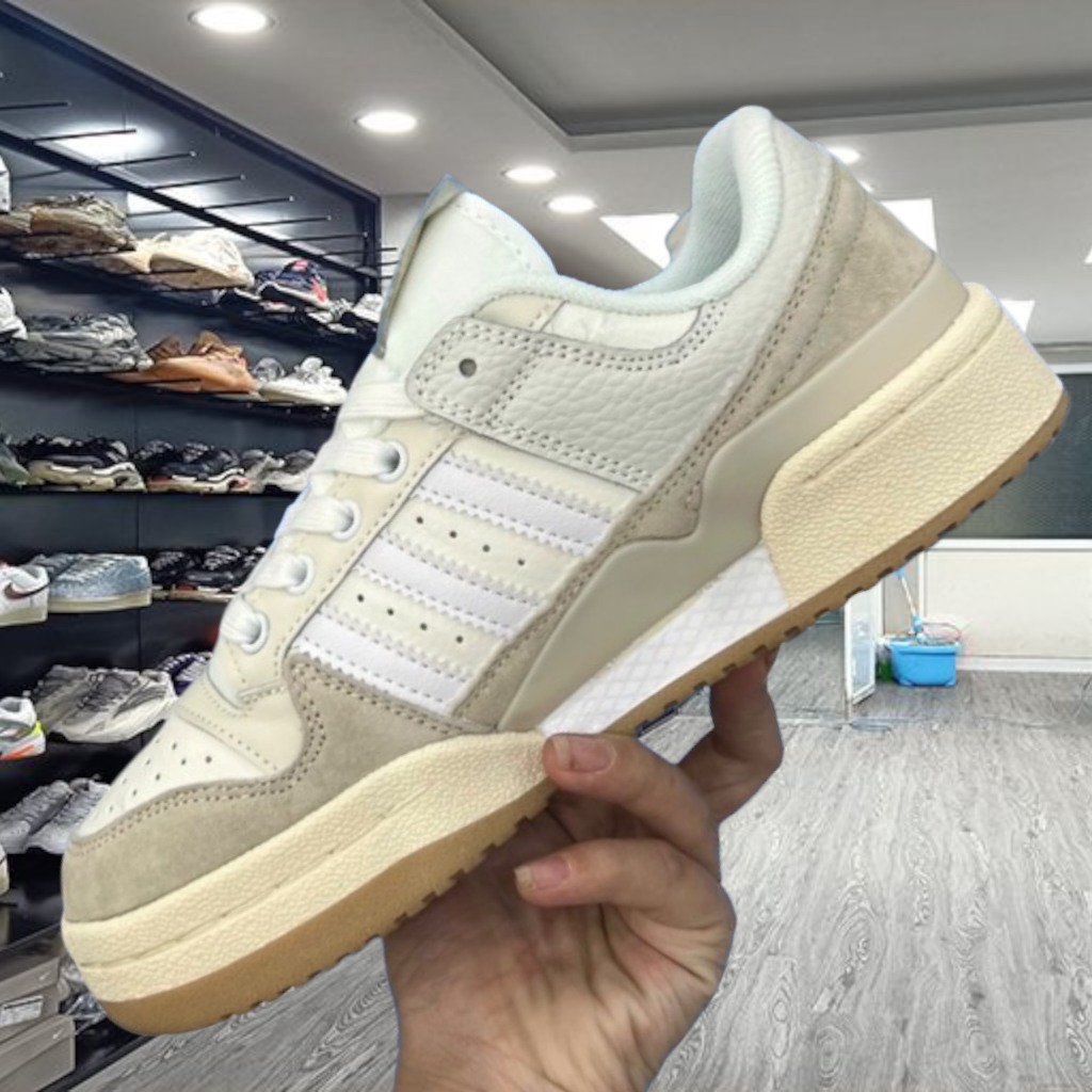 Giày thể thao Adidas Forum 84 Màu Xám Trắng Thời Trang Trẻ Trung Dễ Phối Đồ   - Yabi_Boutique