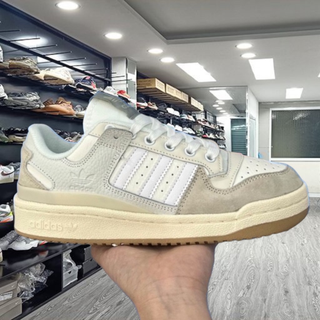 Giày thể thao Adidas Forum 84 Màu Xám Trắng Thời Trang Trẻ Trung Dễ Phối Đồ   - Yabi_Boutique