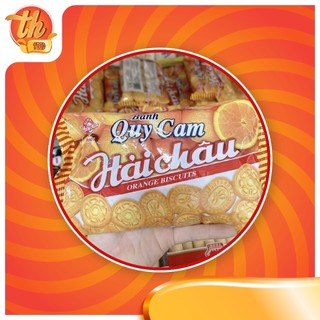 Bánh quy cam hải châu, bánh quy hương cam truyền thống 130g, bánh quy cam tuổi thơ