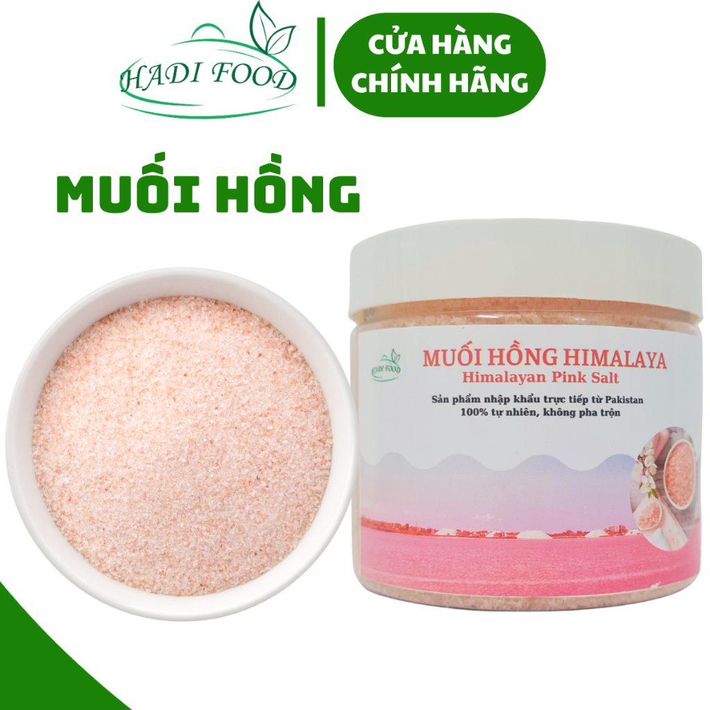 500g Muối hồng Himalaya HADIFOOD