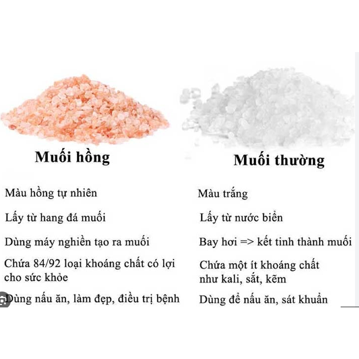 500g Muối hồng Himalaya HADIFOOD