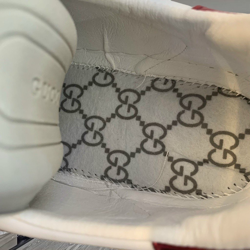 Giày Thể Thao Gucci Ace Embroidered 'Bees and Stars'. Giày Gucci Ong Sao Nhập Trung fulll bill box 1.1- YabiBoutique