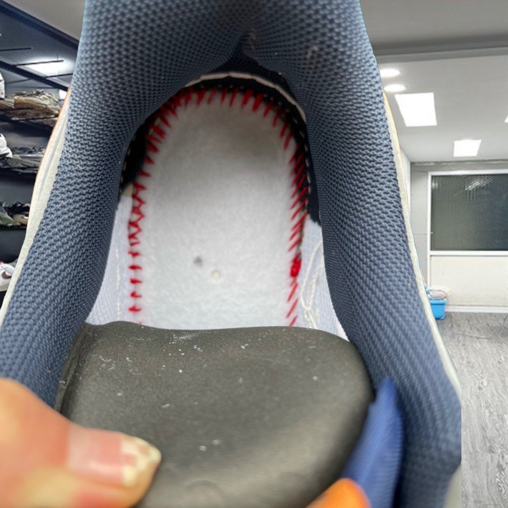 Giày thể thao Air Force 1 Xám gót cam, AF1 Gót Cam phản quang Bản S.C Full Box+Phụ Kiện - YaBi_Boutique