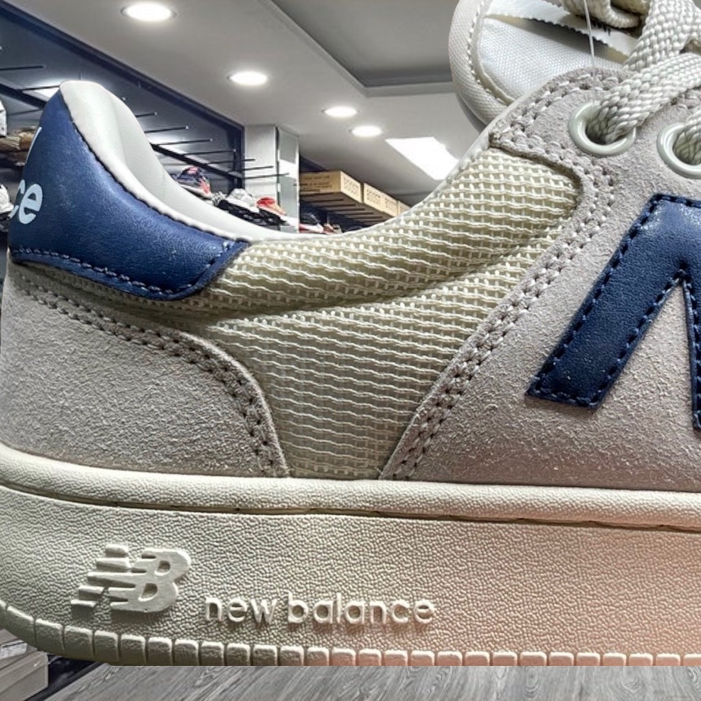 Giày NB CRT 300 Navy Xanh Tím Than Trắng Xám Bản Cao Cấp Chữ N Da Lộn Nam Nữ  Full billl  box  -Yabi_Boutique